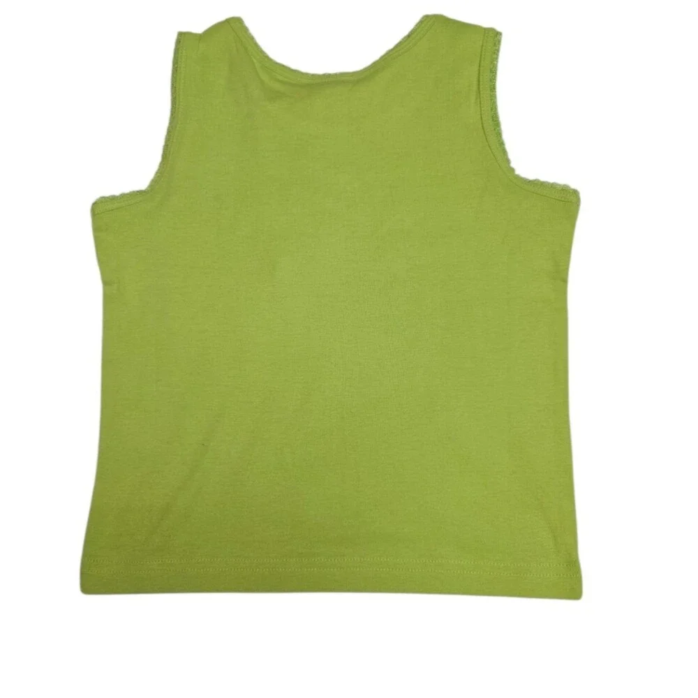 Gymboree Tank Top Size 5 Lime Green Candy Apple Collection 2006 New With Tags